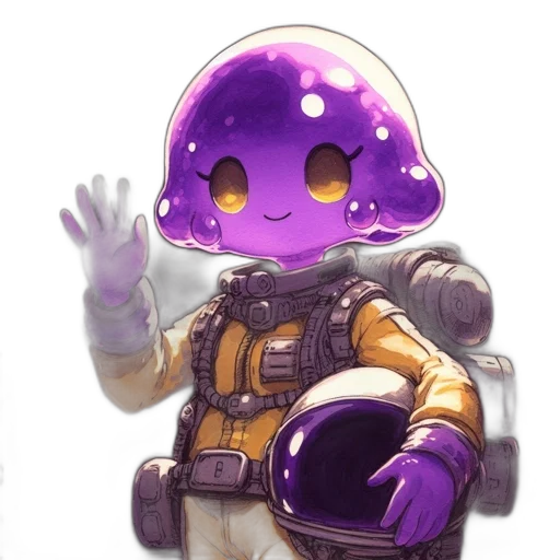robot, staff, creature, mask transparent PNG cut-out