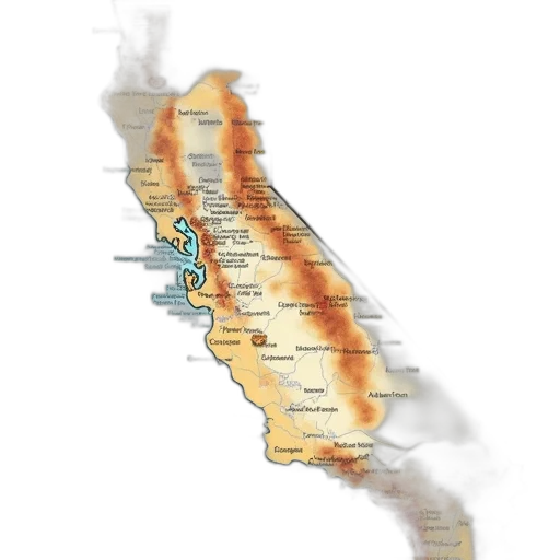 fog, area, map, san transparent PNG cut-out