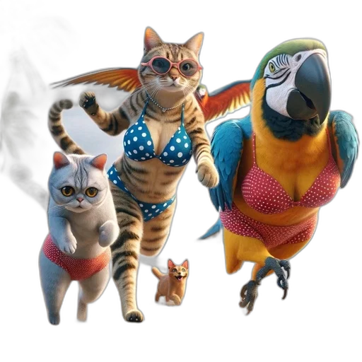 animal, mask, concept art, fantasy art transparent PNG cut-out