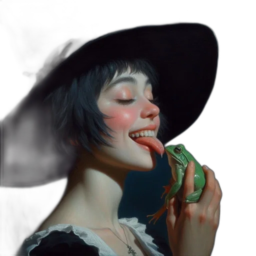 food, hat, face, jewelry transparent PNG cut-out
