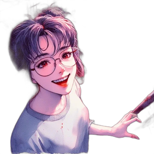staff, weapon, face, creature transparent PNG cut-out