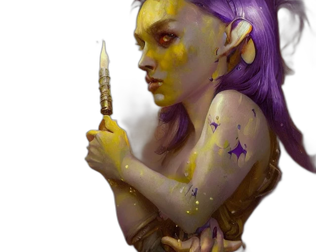 staff, fantasy art, concept art, photorealistic transparent PNG cut-out