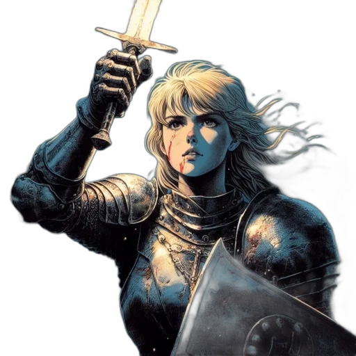 sword, weapon, staff, fantasy art transparent PNG cut-out