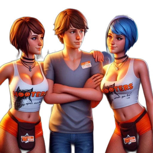 concept art, comic book art, 3d render, fantasy art transparent PNG cut-out