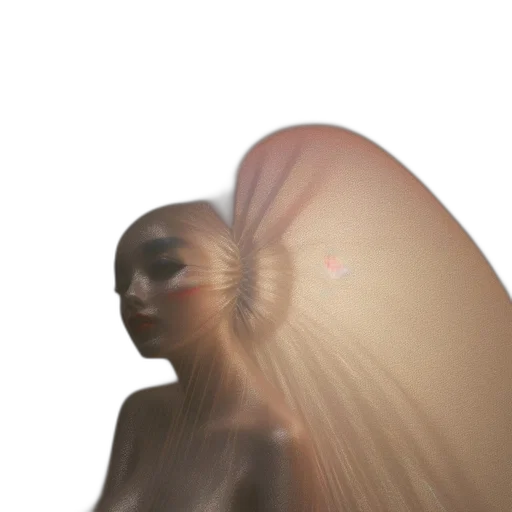 hair, creature, face, mask transparent PNG cut-out