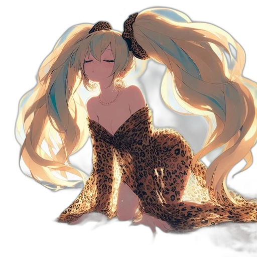 dress, hair, crown, dragon transparent PNG cut-out