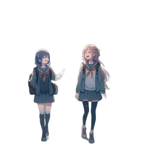 dress, umbrella, jacket, creature transparent PNG cut-out