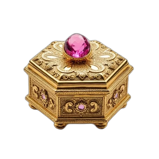jewelry, crown, furniture, 3d render transparent PNG cut-out