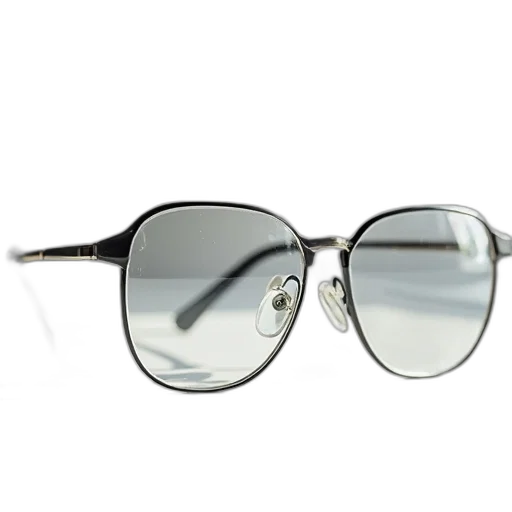 pair, metal, rim, glasses transparent PNG cut-out