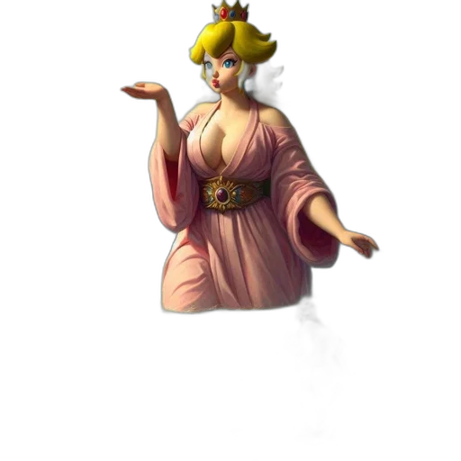 staff, dress, crown, jewelry transparent PNG cut-out