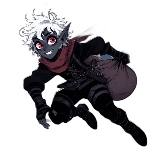 creature, mask, staff, dragon transparent PNG cut-out