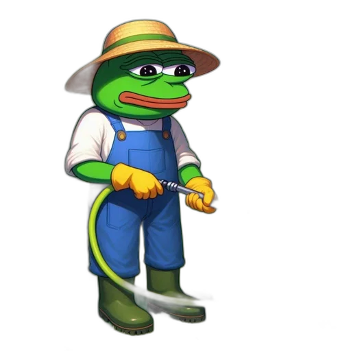 hat, staff, animal, creature transparent PNG cut-out