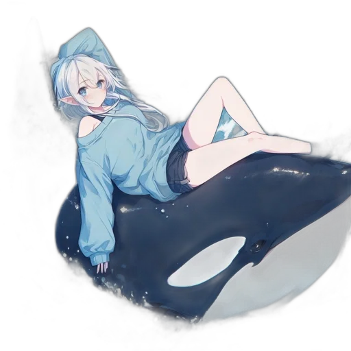 umbrella, creature, dress, robot transparent PNG cut-out
