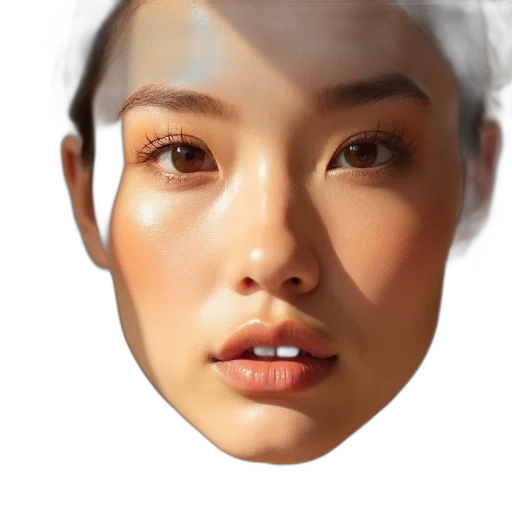 face, mask, crown, robot transparent PNG cut-out
