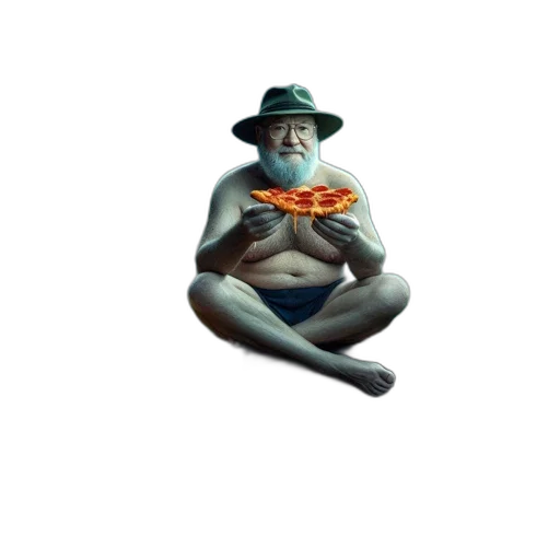food, hat, umbrella, creature transparent PNG cut-out