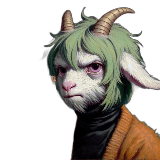 mask, dragon, creature, staff transparent PNG cut-out