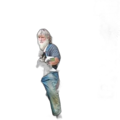staff, animal, creature, hair transparent PNG cut-out