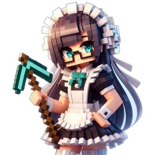 staff, weapon, sword, pixel art transparent PNG cut-out