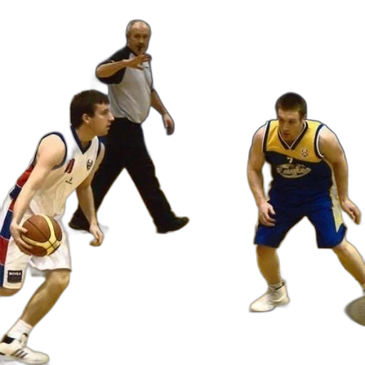 basketball, game, being, played transparent PNG cut-out