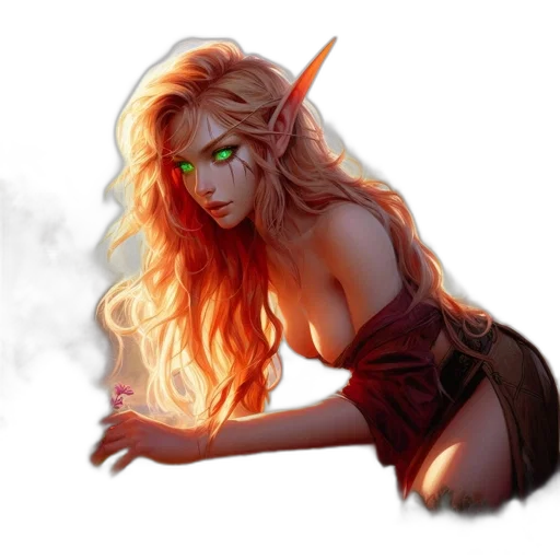 dragon, staff, fantasy art, concept art transparent PNG cut-out