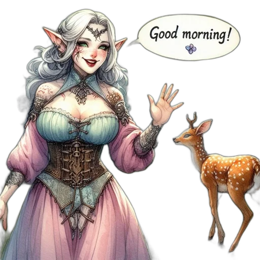 dress, fantasy art, concept art, pixel art transparent PNG cut-out