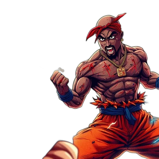 comic book art, concept art, anime, fantasy art transparent PNG cut-out