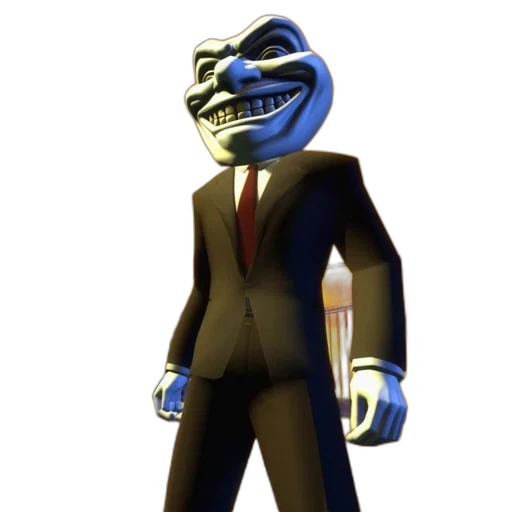 mask, staff, robot, creature transparent PNG cut-out