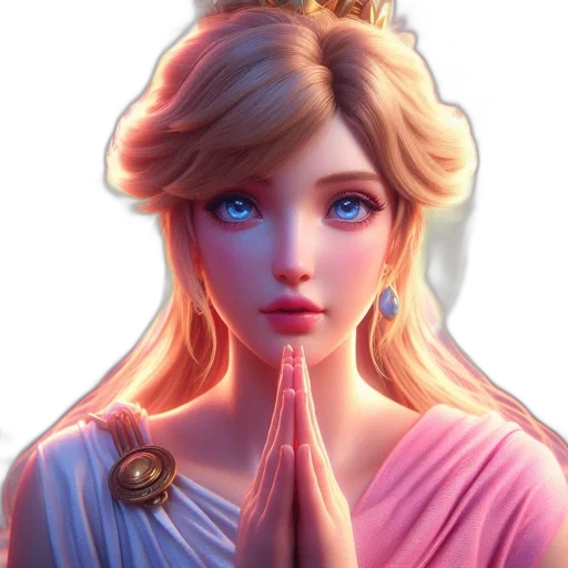 fantasy art, concept art, 3d render, anime transparent PNG cut-out