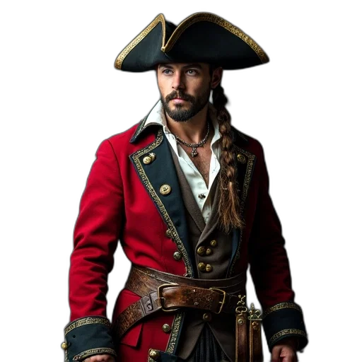 jacket, hat, photorealistic, concept art transparent PNG cut-out