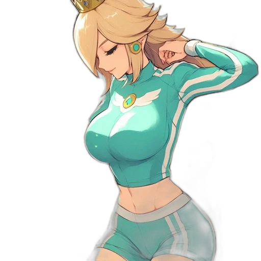dress, crown, jacket, staff transparent PNG cut-out
