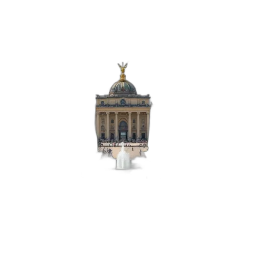 building, crown, staff, hat transparent PNG cut-out