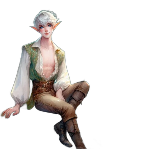 staff, jacket, fantasy art, concept art transparent PNG cut-out