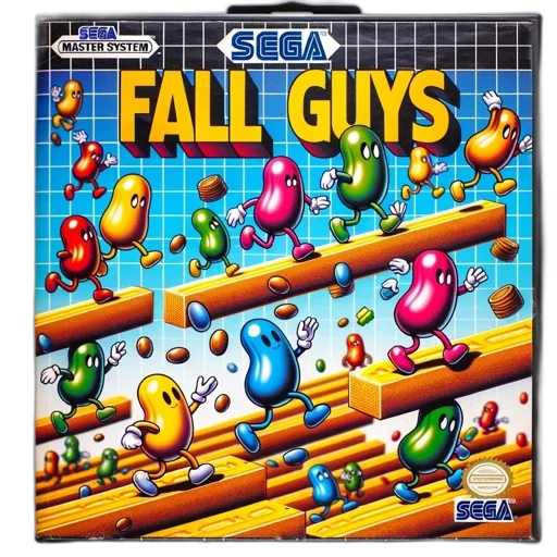 pixel art, game, cover, fall transparent PNG cut-out