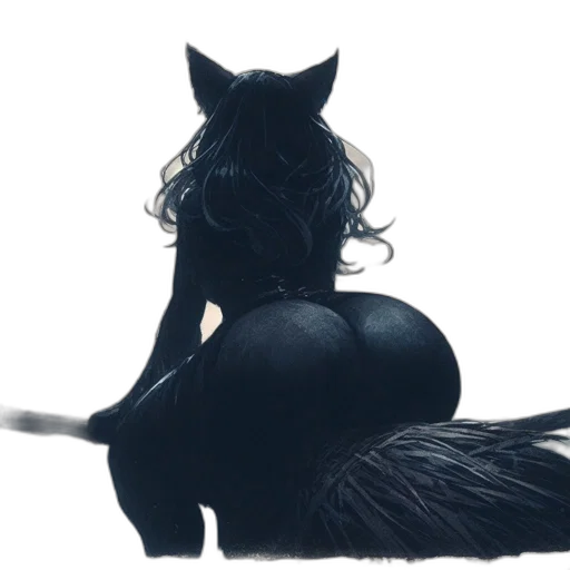 animal, creature, hair, dress transparent PNG cut-out
