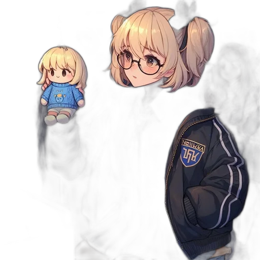 staff, weapon, mask, jacket transparent PNG cut-out