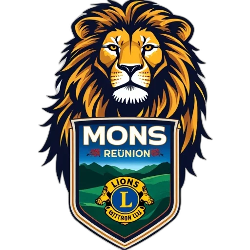 stylized, illustration, lion, head transparent PNG cut-out