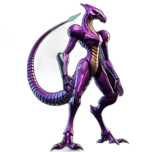 dragon, creature, animal, robot transparent PNG cut-out