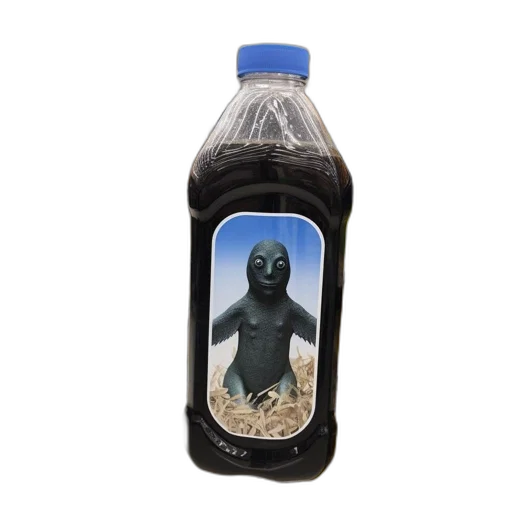 bottle, food, creature, animal transparent PNG cut-out