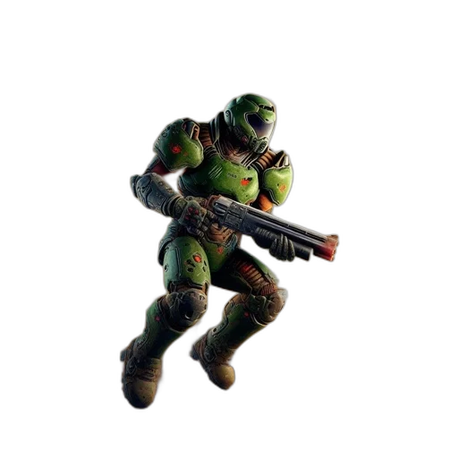 weapon, creature, staff, robot transparent PNG cut-out