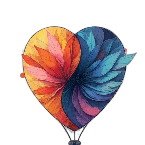 umbrella, flower, jacket, watercolor transparent PNG cut-out