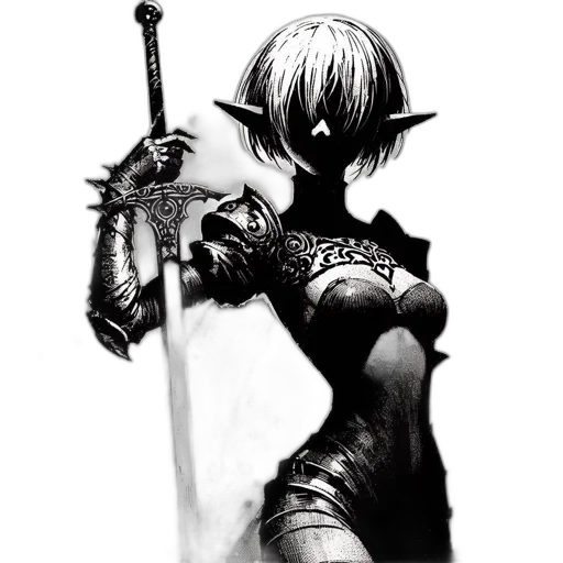 sword, weapon, staff, dragon transparent PNG cut-out