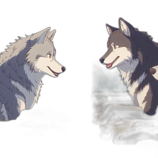 creature, concept art, watercolor, anime transparent PNG cut-out