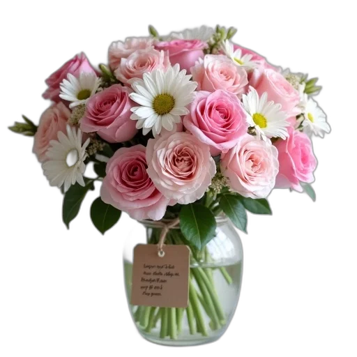 flower, bouquet, flowers, mix transparent PNG cut-out