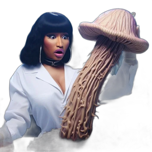 hair, hat, creature, dress transparent PNG cut-out