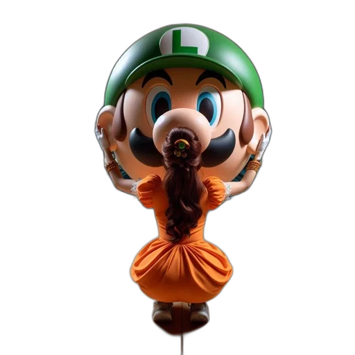 mask, dress, staff, hat transparent PNG cut-out