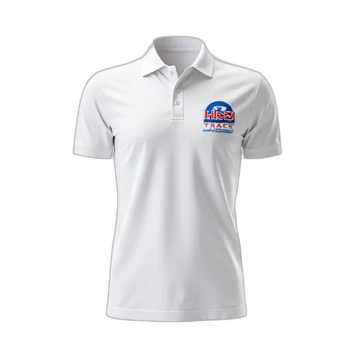 white, polo, shirt, blue transparent PNG cut-out