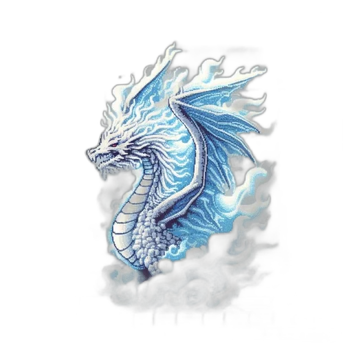 dragon, jewelry, staff, creature transparent PNG cut-out