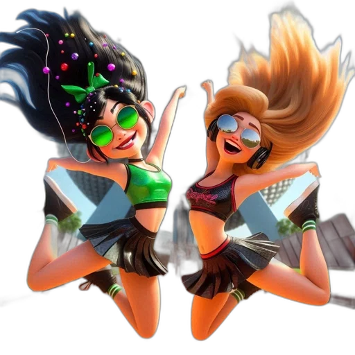 concept art, 3d render, cartoon, fantasy art transparent PNG cut-out