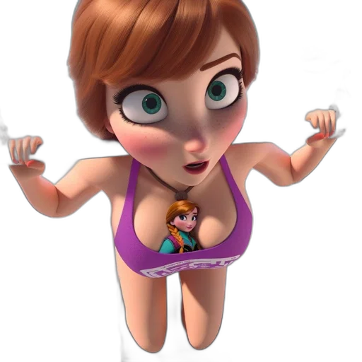 dress, jewelry, creature, face transparent PNG cut-out
