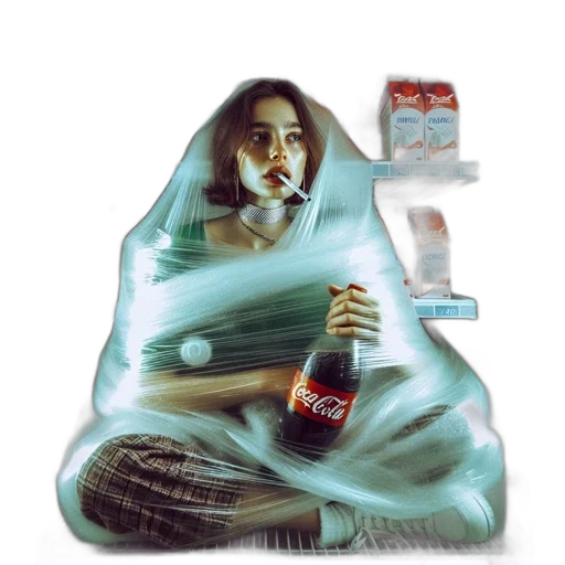 bottle, jacket, food, dress transparent PNG cut-out